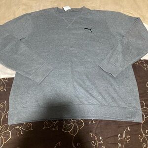 Puma Men's Gray Sweater